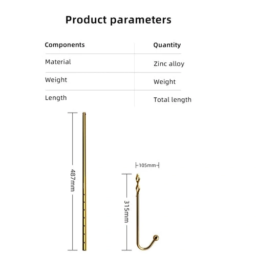 LOCKINK Hook 3867 Set Golden Anal AllNight Adjustable 1206